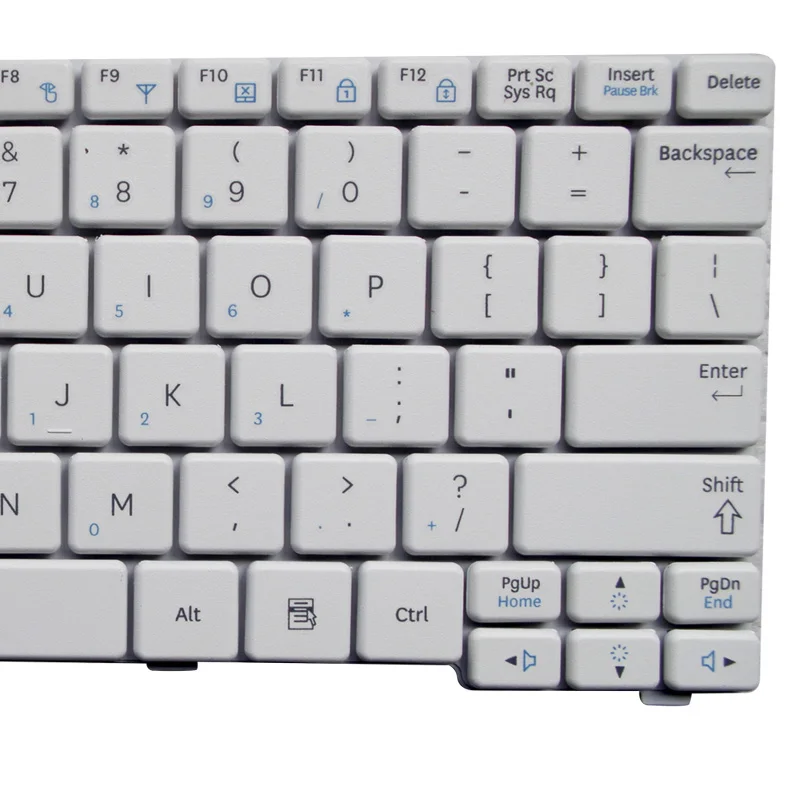 Клавиатура YALUZU для Samsung N150, N143, N145, N148, N158, NB30, NB20, N102, N102S, NP-N145, N148P, NB30P, NP-N150, с английской раскладкой (art.: 7acac5809) - 7acac5809