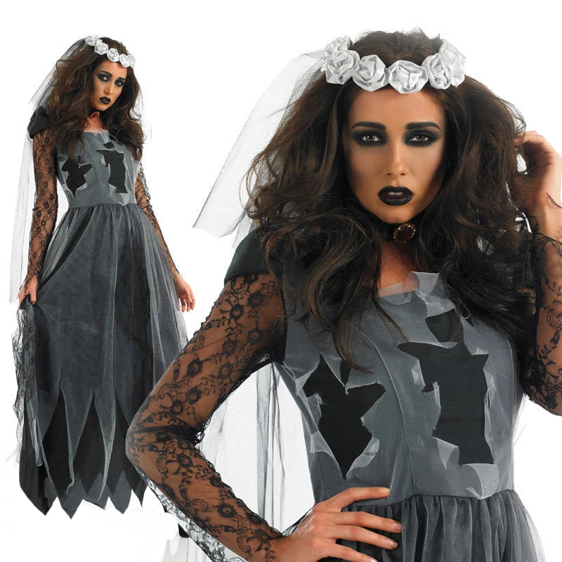 halloween costume for women sexy zombie costume cos role playing female devil bride scary clothing - Scary Vampire Halloween Costumes halloween costume for women sexy zombie costume cos role playing female devil bride scary clothing - Scary Vampire Halloween Costumes