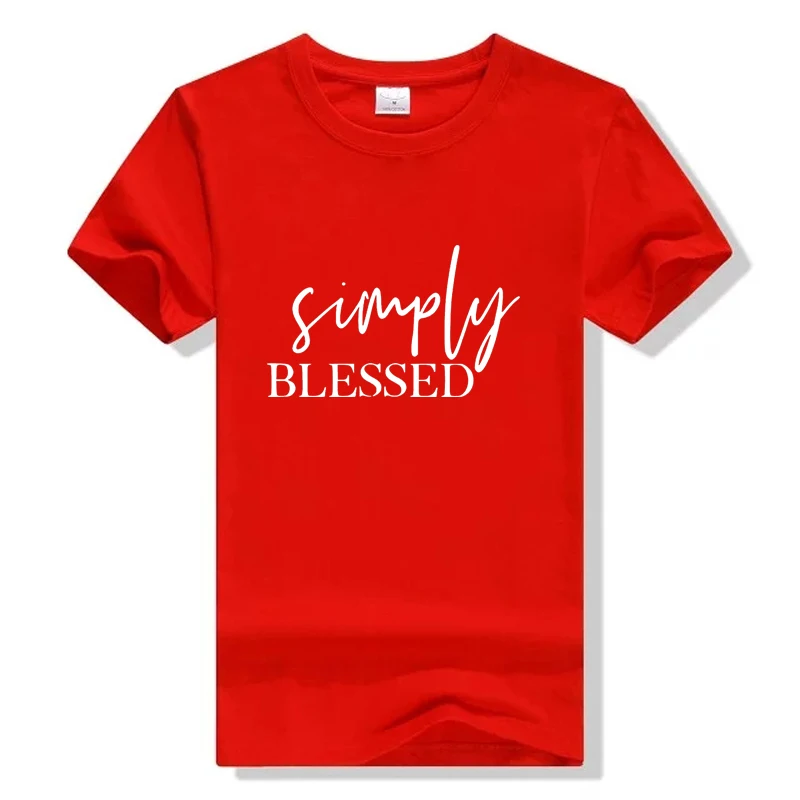 Просто blessed Футболка женская забавная христианская футболка blessed mom jesus футболки Топы Женская модная одежда хлопок хипстер Прямая поставка