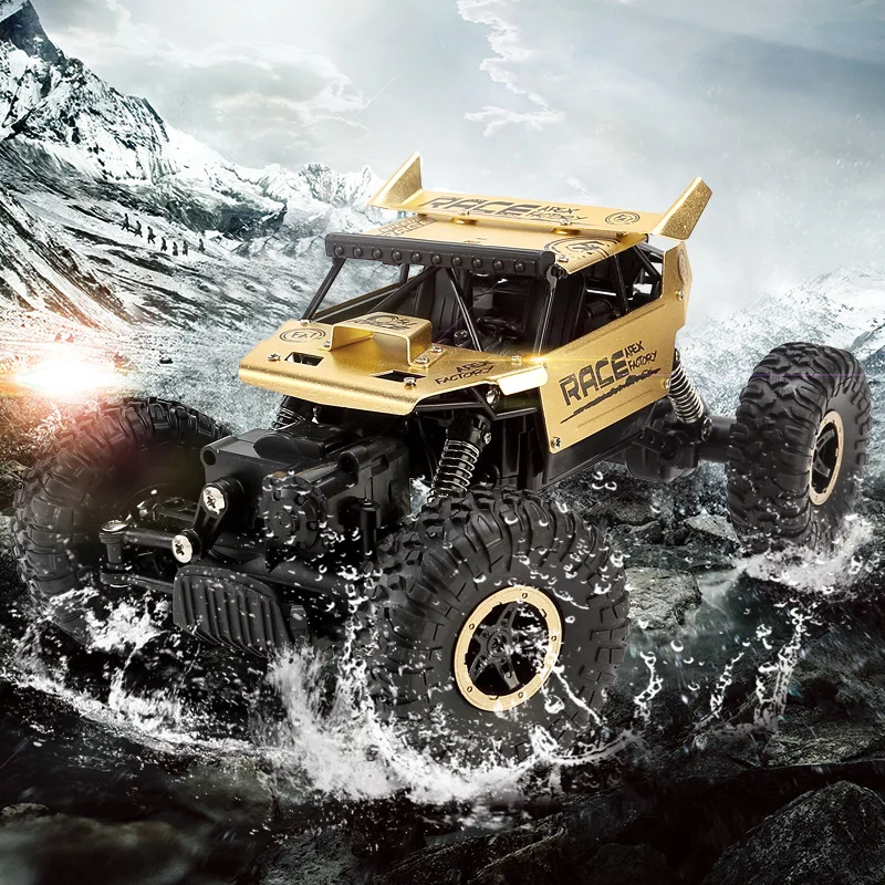 RC Cars 4WD Double Motors Drive 2.4G Electric Radio Remote Control Off-Road Climbing Bigfoot Car Kid Gift Toys for Boy RC Cars 4WD Double Motors Drive 2.4G Electric Radio Remote Control Off-Road Climbing Bigfoot Car Kid Gift Toys for Boy