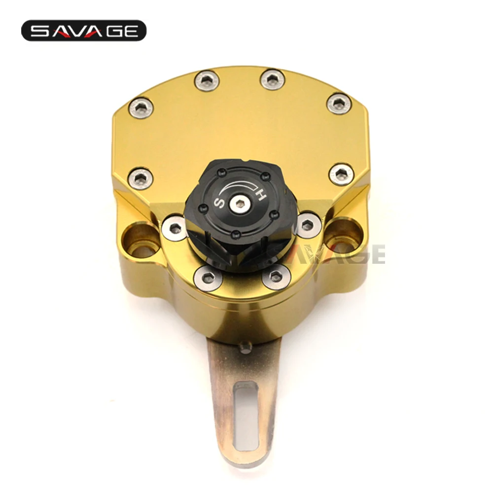 

STEERING DAMPER STABILIZER Motorcycle Accessories Universal Reversed Safety Adjustable