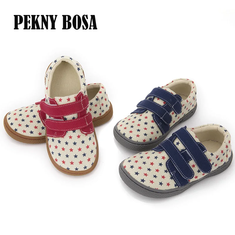 Pekny Bosa brand Canvas children barefoot shoes Fabric