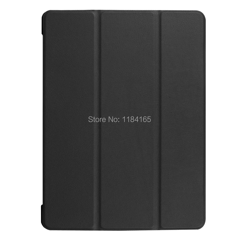 KTG1214_2_Ultra thin 3 fold Leather Case with Smart Sleep Cover & Stand for Huawei MediaPad M3 Lite 10 protective cover skin case