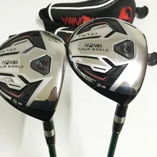 Honma Tour World TW737 fairway Wood Honma TW гольфовая клюшка "Вуд" Клюшки для гольфа#3/#5 R/S Flex VIZARD EX-A55 графитовый Вал с крышкой на голову