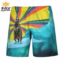 Пляжные шорты с 3D принтом мужские быстросохнущие шорты для серфинга летние пляжные шорты эластичные спортивные шорты для джоггера купальные костюмы для поездки