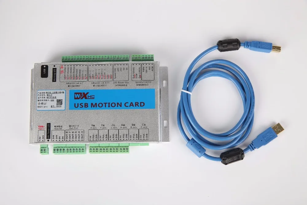 

XHC Mach3 motion control card CNC breakout board 2000KHZ 3 Axis usb port
