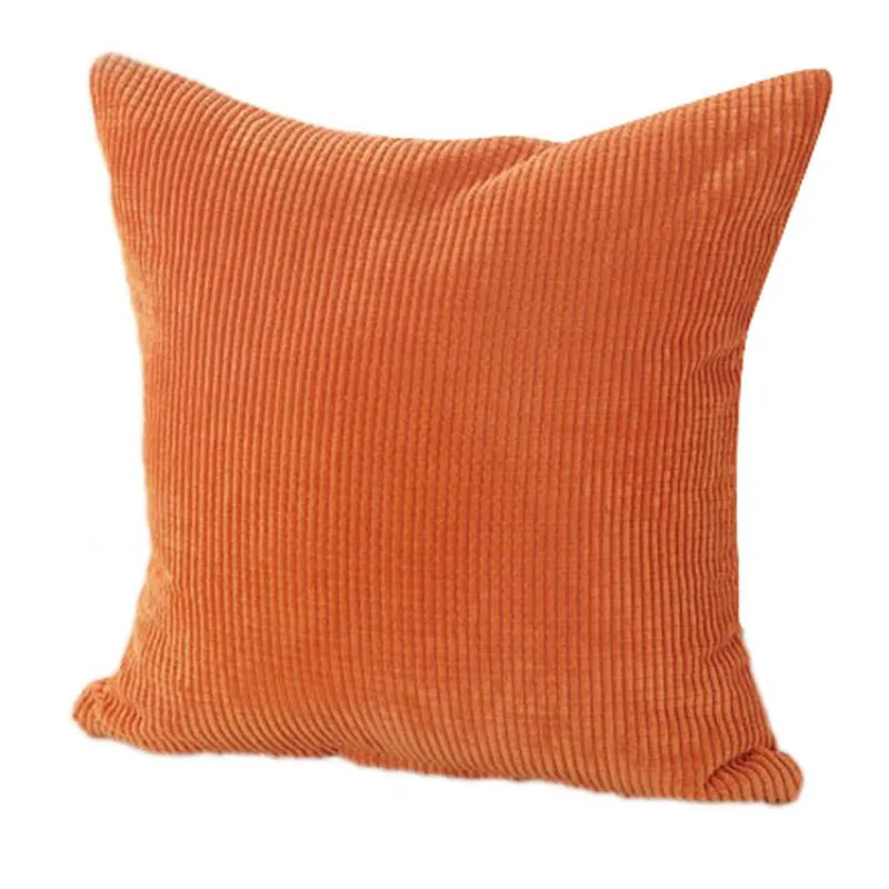 Cotton Corduroy Cushion Cover Decorative Sofa Home Throw  Pillow Case5