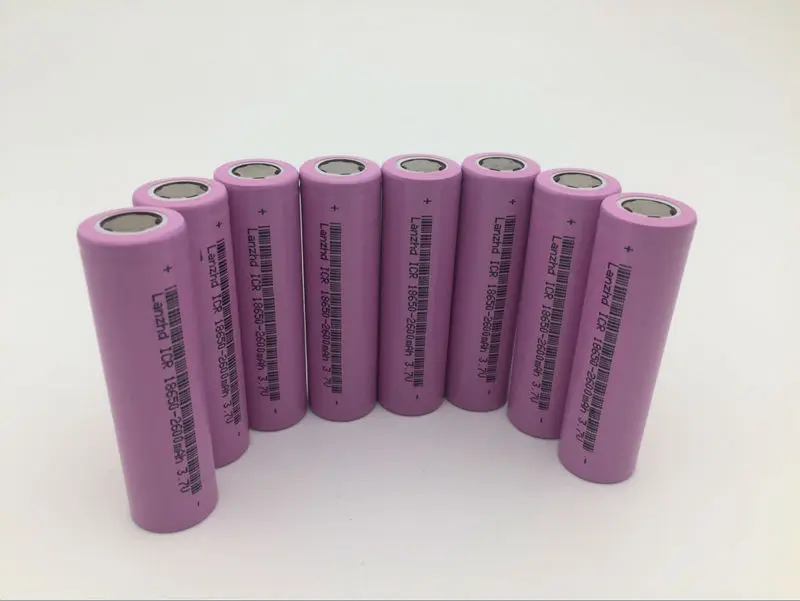 18650 батарея для samsung 18650 Батарея 3,7 v перезаряжаемые батареи 2600maH Li ion ICR18650 26F батарея для фонарика(8 шт