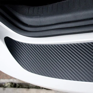Защитная Наклейка для заднего бампера из углеродного волокна Volkswagen VW MK7 Golf / MK 7 GTI