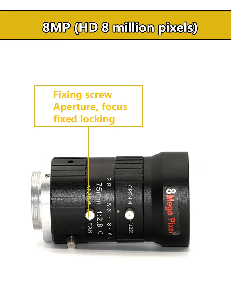 8MP (HD 8 million pixels)