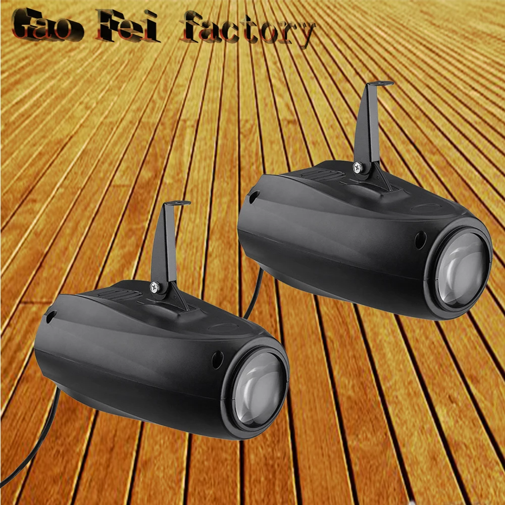 

2pcs/lot Magic Pattern Change Stage Light Projector 64 RGBW LED Beam Moonflower Effect Lights For Xmas Party Wedding