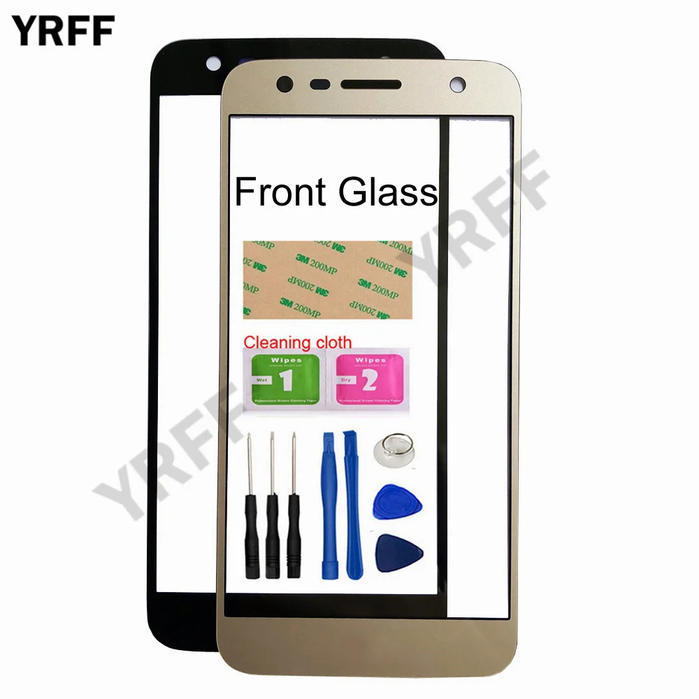 

YRFF Outer Glass For LG X Power 2 For LG K10 Power/M320 Front Panel Glass (No Mobile Touch Screen)