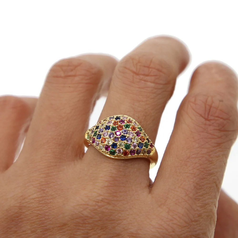 brass ring Y size 6 7 8  (7)