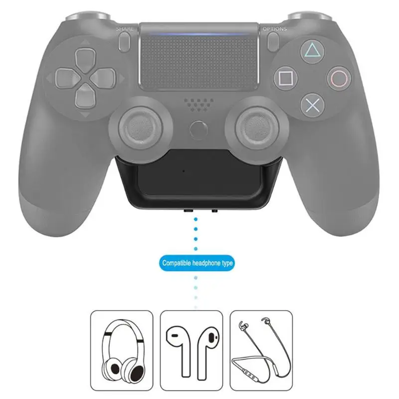 Беспроводной Bluetooth 5,0 адаптер для PS4 контроллер Мини 3,5 мм Aux аудио-стерео адаптер для PS4 геймпад игровые аксессуары