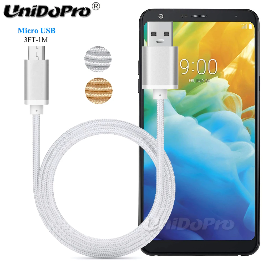3FT Micro USB Fast Charger for LG Riso 3 , Zone 4 , Aristo 2 , Rebel 3