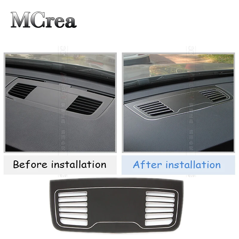 

MCrea Car Styling For BMW E90 M BMW 3 Series E90 Interior Stickers Center Console Air Outlet Panel Trim Frame Covers Accessories
