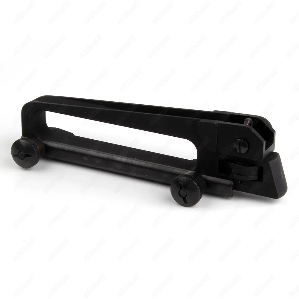 ohhunt M4 M16 AR15 Detachable Standard Carry Handle Mount Aluminum and Steel Construction Rear Adjustable Sight for 20mm Rail | Спорт и