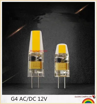 

YON 1PCS G4 LED 12V AC/DC COB Light 3W 6W High Quality LED G4 COB Lamp Bulb Chandelier Lamps Replace Halogen LED Light
