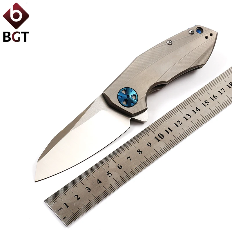 Охотничий нож BGT D2 ZT0456 карманный титановый тактический боевой складной Мультитул