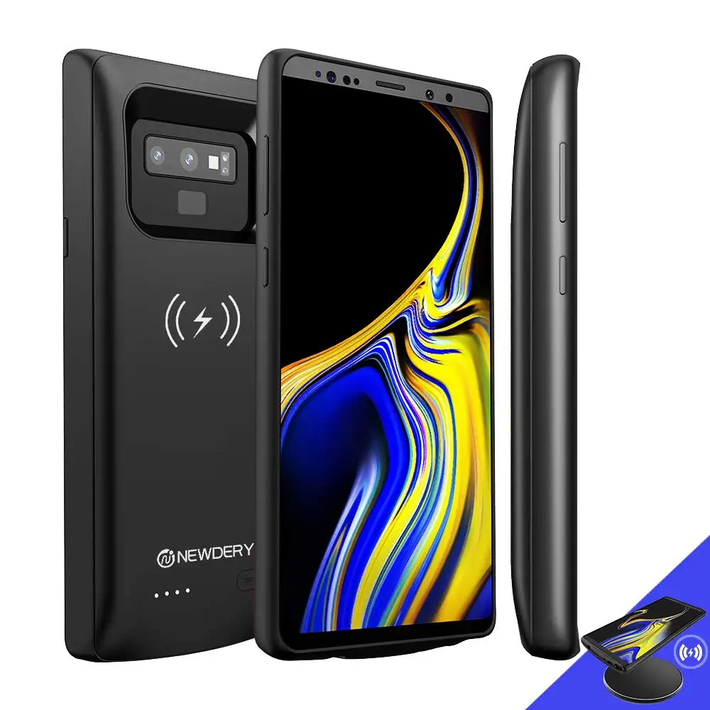 Беспроводной аккумулятор чехол для S8 S8 Plus S9 S9Plus Note 8 note 9 S10E S10 S10 Note 10 Plus Qi Беспроводная зарядка функция получения