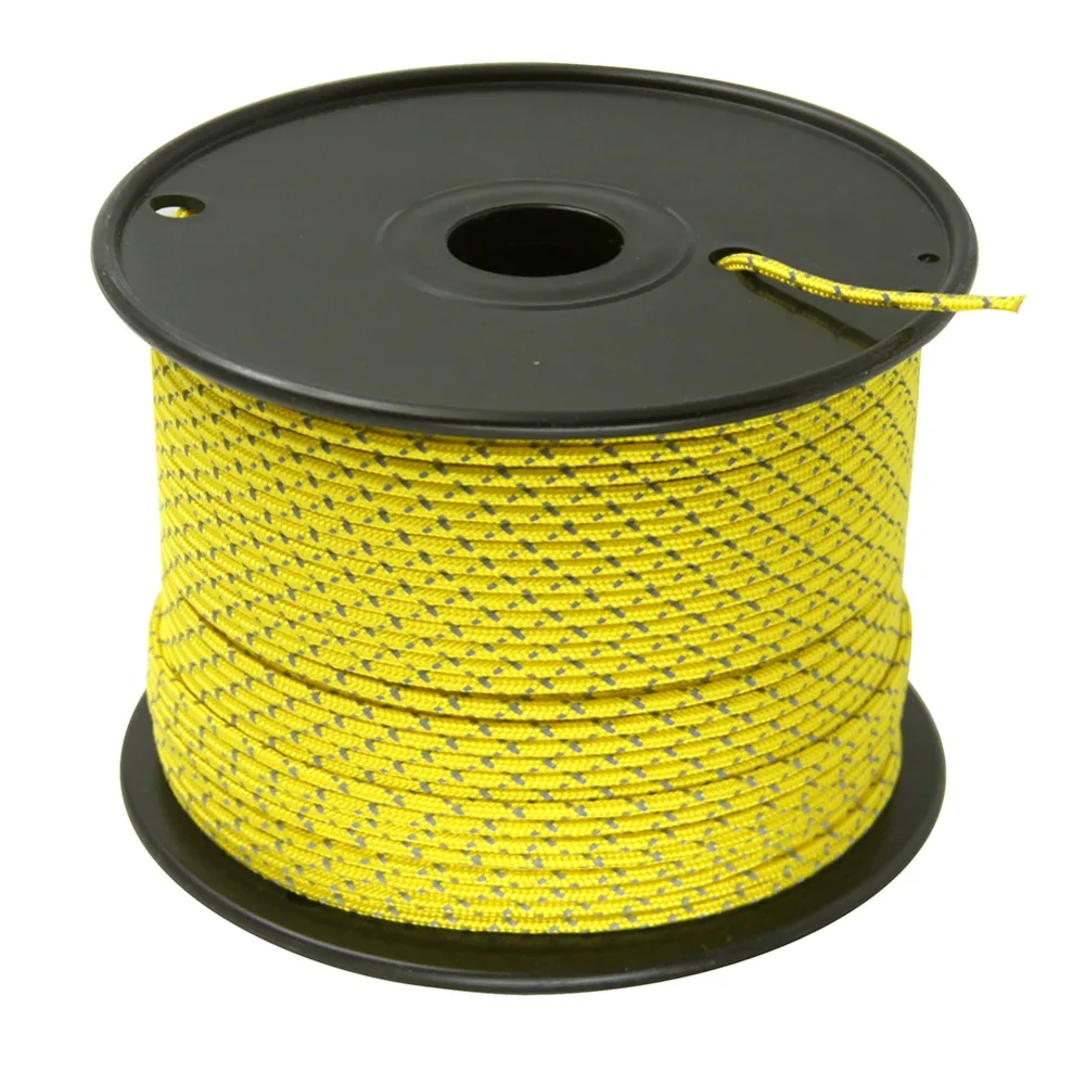 150m 500lb Climbing Rope Reflective Cord Cuerda Escalada Hiking Mountaineering Equipment