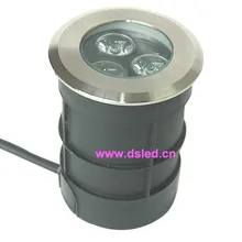 Сертификат Европейского соответствия, сертификат независимого Испытательного и сертификационного нержавеющая сталь высокая мощность 3 Вт светодиодный прожектор для улицы, светодиодный встраиваемый свет, DS-11S-26-3W, D75mm, работающего на постоянном токе 12 В, 110-250VAC