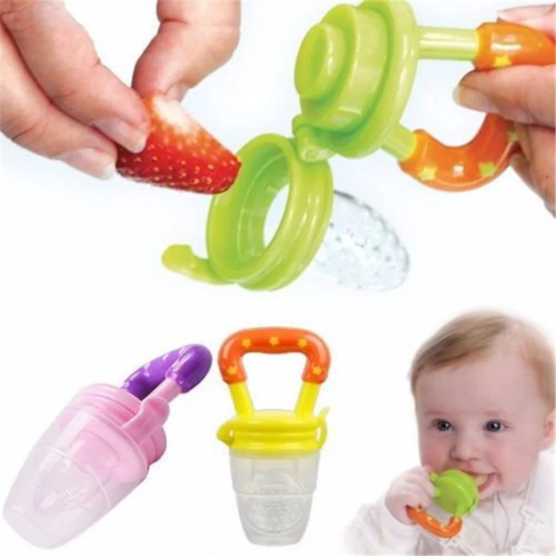 

2019 NEW Feeding Pacifier Newborn Baby Fresh Food Fruits Soup Feeder Hot Infant Pacifier Dummy Soother Weaning Nipple Baby Feed