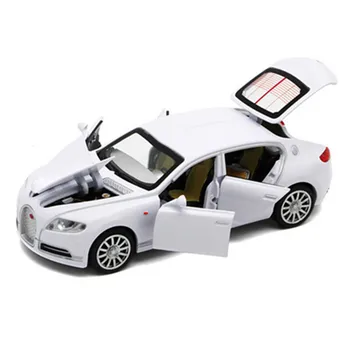 1:32 Scale Model Cars Bugatti Galibier Veyron Alloy Diecast Model Brinquedos Collection Pull Back Kids Toys Gift