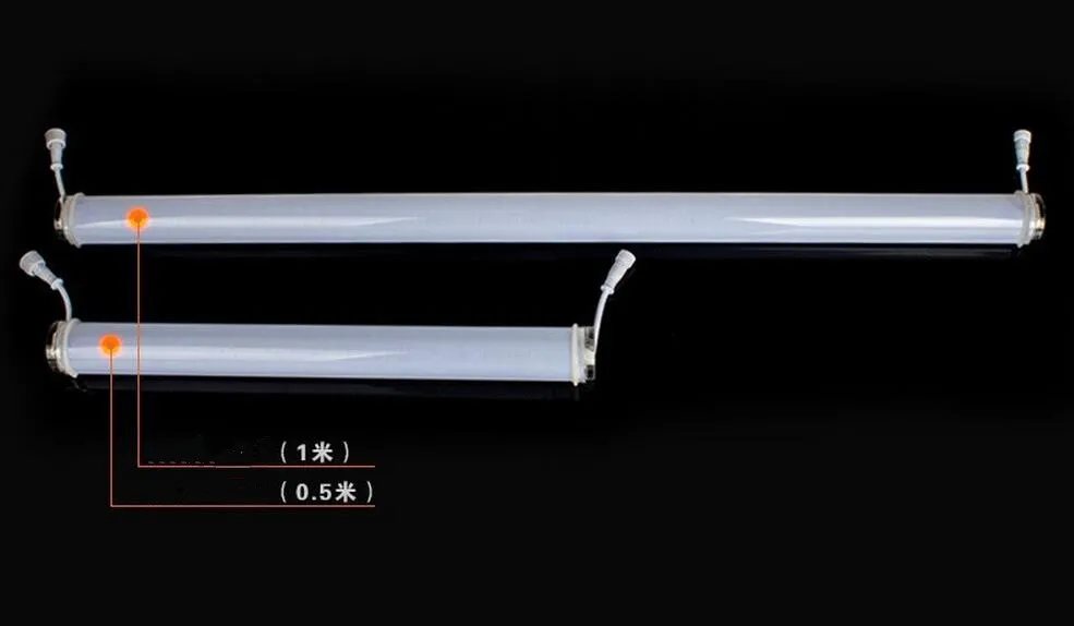Светодиодная цифровая трубка RGB 10 шт./лот 36 шт. 6 пикселей 12 Вт внутреннее