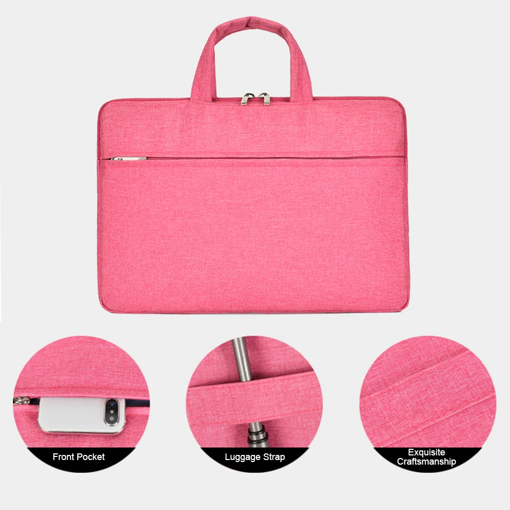 

Laptop Sleeve Case Notebook Computer Cover Handbag Shockproof For Apple MacBook HP Dell Lenovo 13 14 15 inch