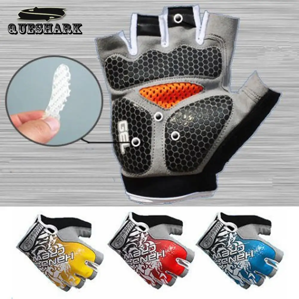 Prix pour Hommes Cyclisme gants Vélo gants De Vélo Hexagon 3D GEL Antichoc Sport Finger Moitié Gants Prix pour Hommes Cyclisme gants Vélo gants De Vélo Hexagon 3D GEL Antichoc Sport Finger Moitié Gants