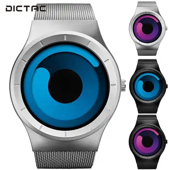 

Stainless Steel Watch Wrist Watch Vortex Clock Quartz Watch Fashion Originality