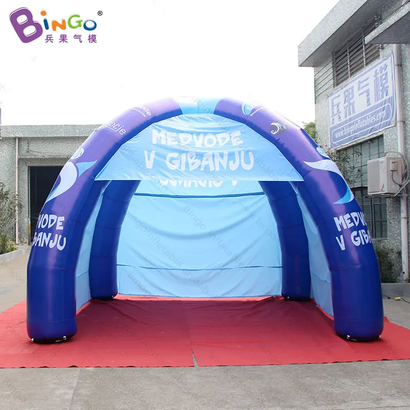  Free shipping 6X3m inflatable spider tent for advertising promotional canopy event tent for trade s