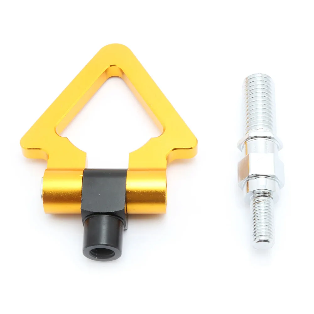 الألومنيوم الأوروبية حلقة مثلثية مقطورة سيارة الجبهة الخلفية سباق هوك السحب