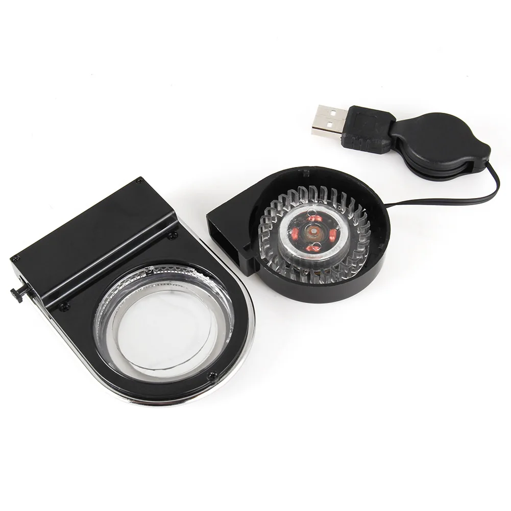

Newly Mini Vacuum Strong Cool Air Extract USB Notebook Laptop Cooling Cooler Fan Pad