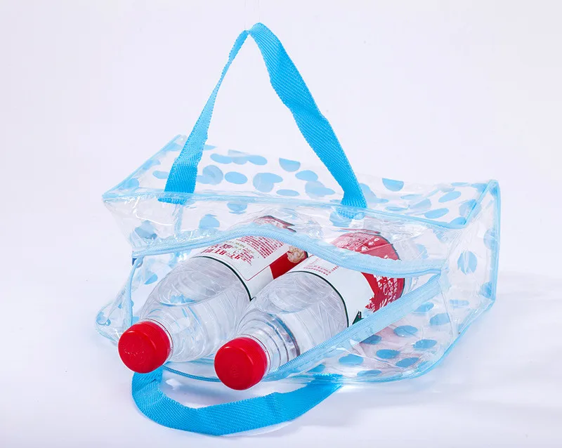 ETya الأزياء نقطة المرأة السفر شفافة PVC التجميل أكياس الأزياء للماء Neceser ماكياج الحقيبة غسل أدوات الزينة حمل حقيبة حالة