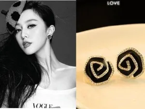 

2015 fashion jewelry wholesale earrings female wedding gift of roses Earrings Fashion Earing 2017