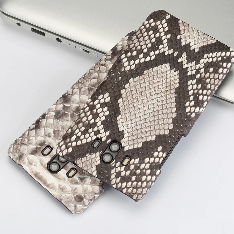 

Luxury Phone Case For Huawei Mate 9 10 lite case Really Python skin cover For P8 P9 P10 20 Pro Lite P Smart Honor 7X 8 9 10 case