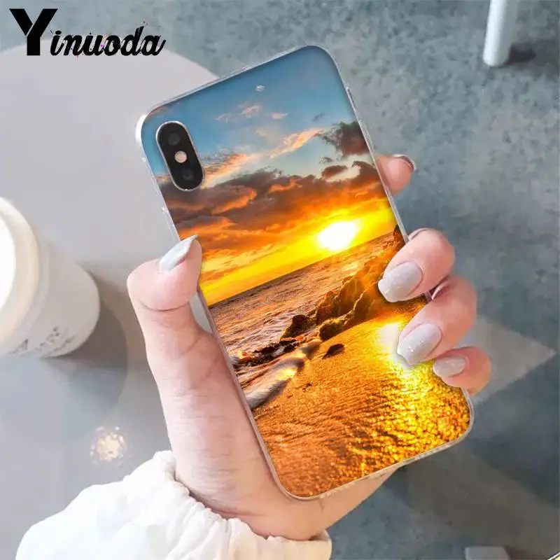 Cute Floral sunset summer beach Sea