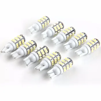 

T10 Lampadas Branco/Vermelho /Azul /Ambar /Verde / rosa 28 Led Smd Encaixe T10 W5w Pingo Leds Pingao(10Pcs)