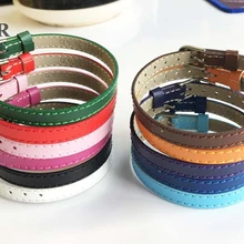 Ccor 50 шт. 8*210 мм Пояса из натуральной кожи браслет Браслеты DIY Аксессуары Fit 8 мм слайд письмо/слайд Талисманы слайд Бусины, swd003