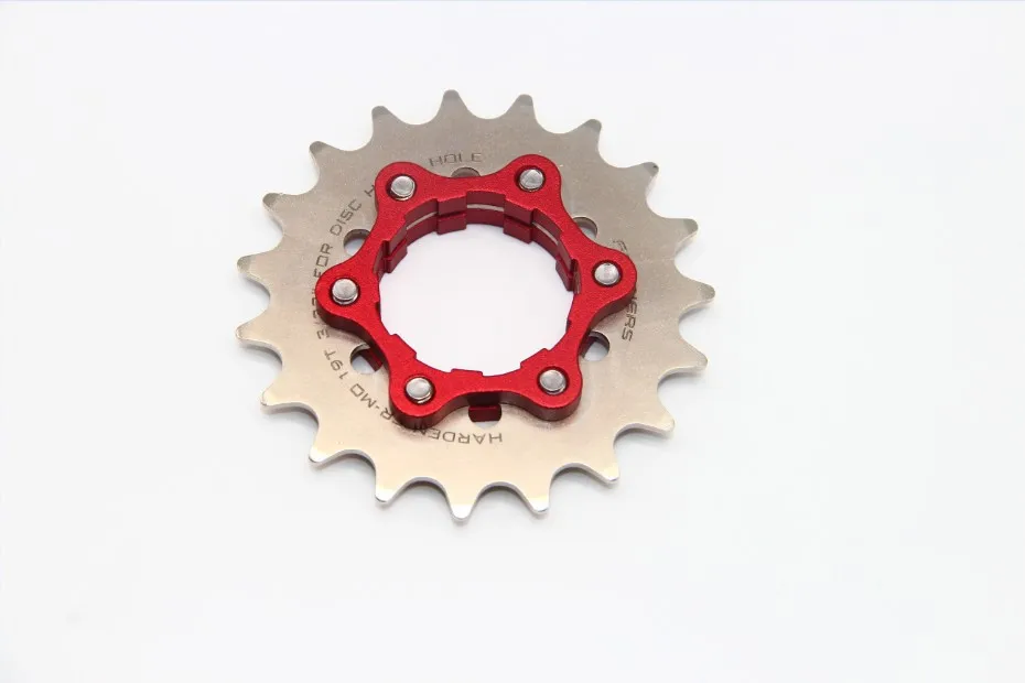 Details about   FOURIERS Gear Single Speed Cog fix on Bike Hub Disc 16T 17T 18T-19T-23T Spacers 