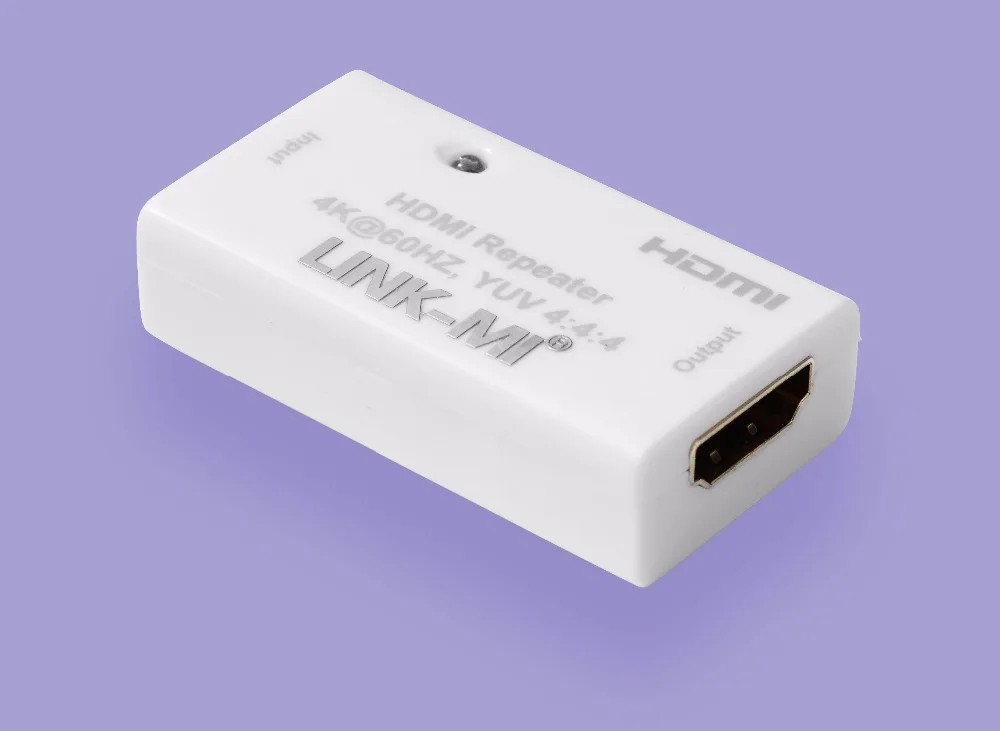 DSC_1917 LINK-MI LM-EX29 HDMI2.0 Repeater, Support 4K@60Hz, YUV 444 MINI HDMI Extender 3D video support HDCP2.21.4 Compliant