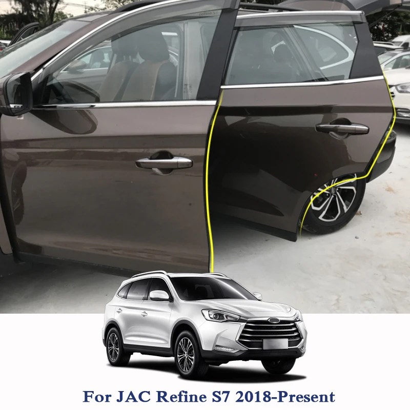 

5M For JAC Refine S7 U Type Car Door Seal Strip Waterproof Trim Sound Insulation Soundproof Weatherstrip Auto Rubber Seal Strips