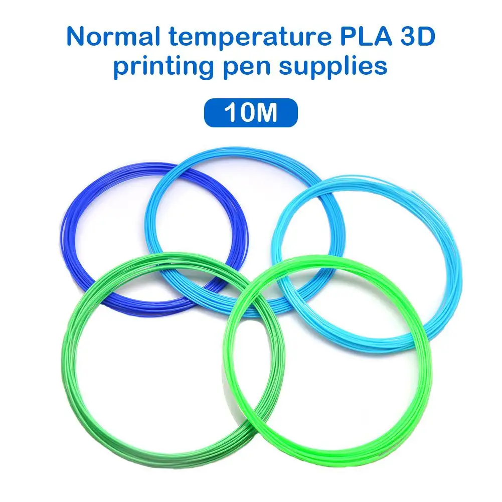 Dikale 3 м x 12 цветная 3D печать материал 3D Ручка нить PLA 1,75 мм пластиковая Заправка для 3D принтера Impresora ручка Pecil