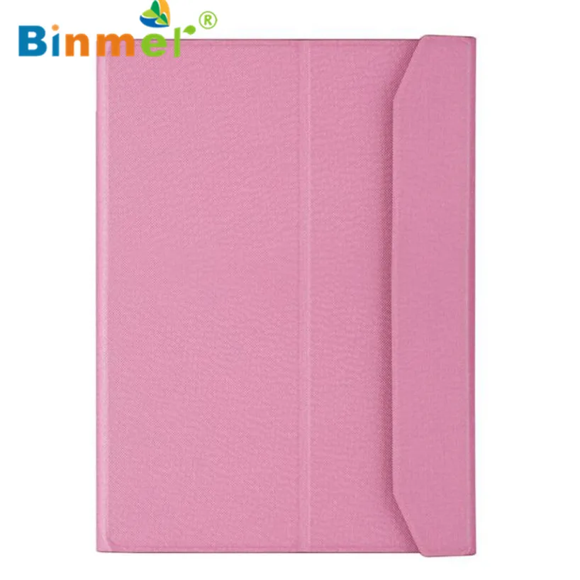 

Binmer 2017 Support Apple system 1pc For iPad Air2 9.7inch Ultra Aluminum Bluetooth Keyboard with Leather Case Cover Aug31