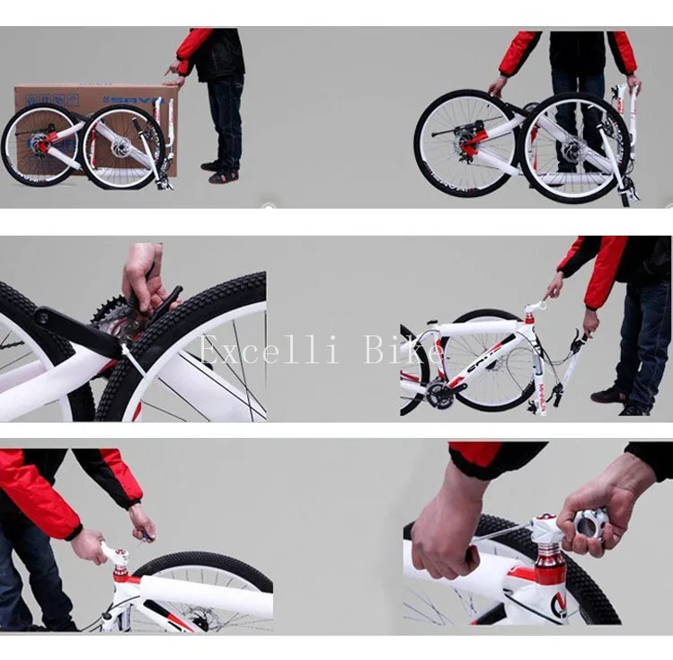 Excellent Excelli Bike 26"*17" Mountain Bike 27 Speeds Full Suspension Mountain bicycle Aluminium Alloy Downhill Bicicletas Mountainbike 18 Excellent Excelli Bike 26"*17" Mountain Bike 27 Speeds Full Suspension Mountain bicycle Aluminium Alloy Downhill Bicicletas Mountainbike 18
