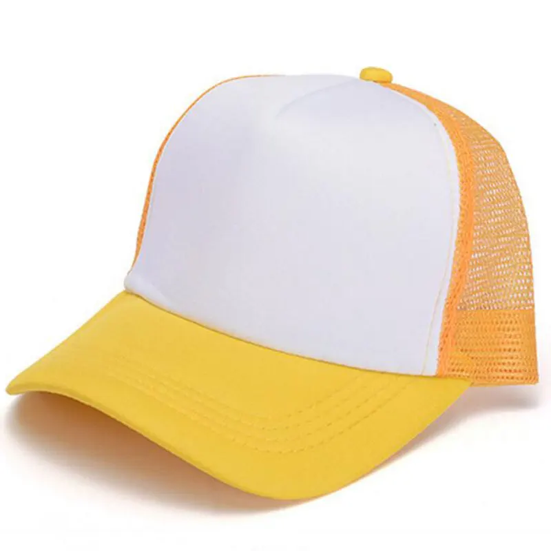 plain red trucker hat