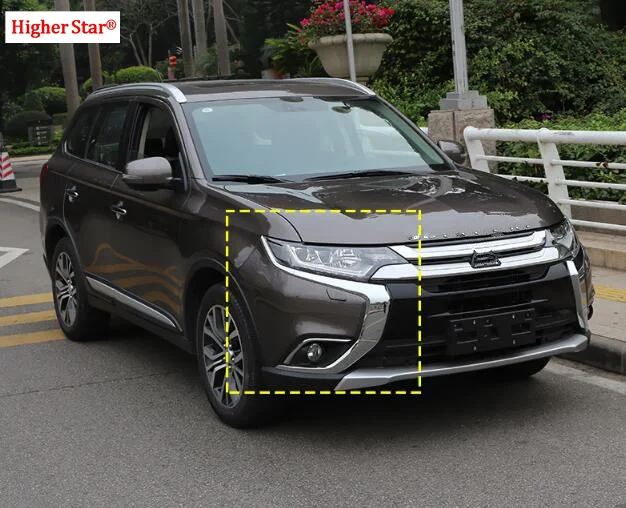 

High quality ABS chrome Front Bumper both side decoration trim for Mitsubishi outlander 2016-2019