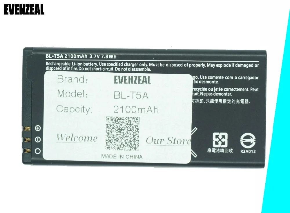 EVENZEAL 1 шт. аккумулятор для мобильного телефона Nokia Microsoft Lumia 550 Lumia550 BL-T5A BL T5A BLT5A